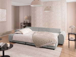 ALBANE L-SHAPED LEFT HAND FACING CORNER SOFA GREY