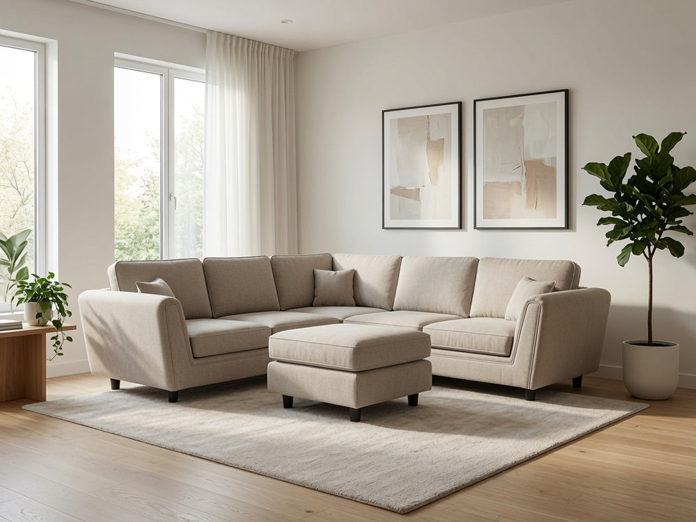 ANGEL CORNER SOFA - LINEN