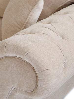 WINDSOR 3+2 SEATER SOFA SET NATURAL