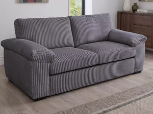 AMALFI 3 SEATER SOFA GREY