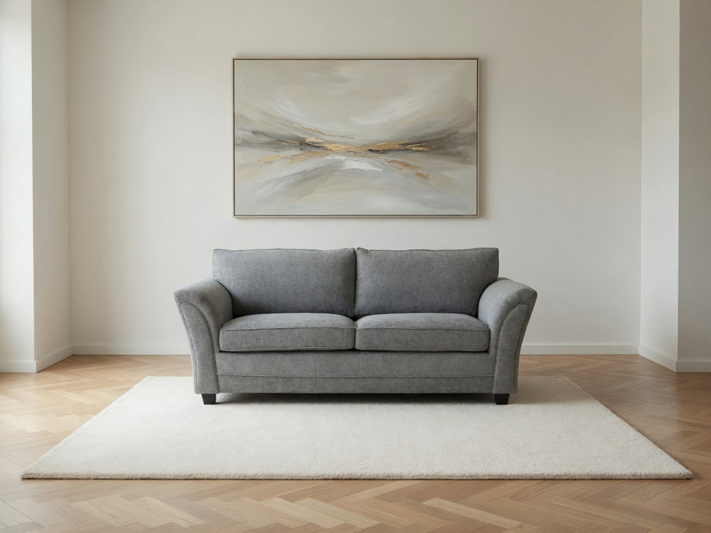 ZINA 3+2 SEATER SOFA SET - GREY