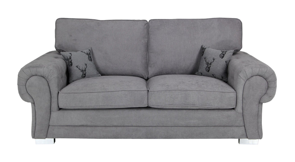 TANGALI 3 SEATER SOFA - GREY