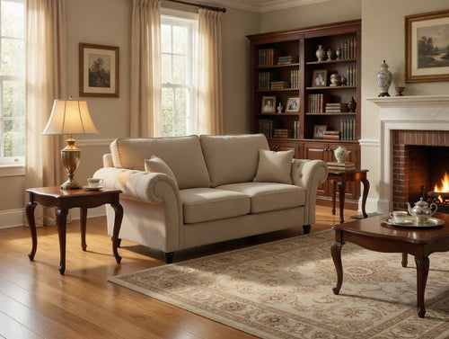 WINDSOR 3 SEATER SOFA NATURAL