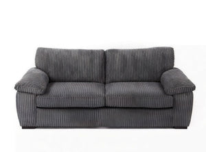 AMALFI 3 SEATER SOFA GREY