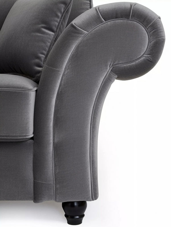 WINDSOR 2 SEATER SOFA - GREY