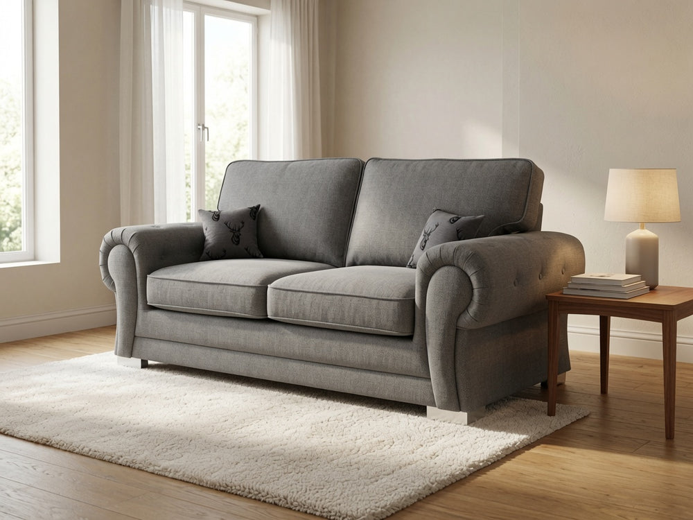 TANGALI 2 SEATER SOFA - GREY