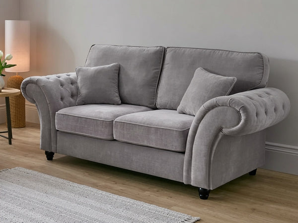 WINDSOR 2 SEATER SOFA - GREY