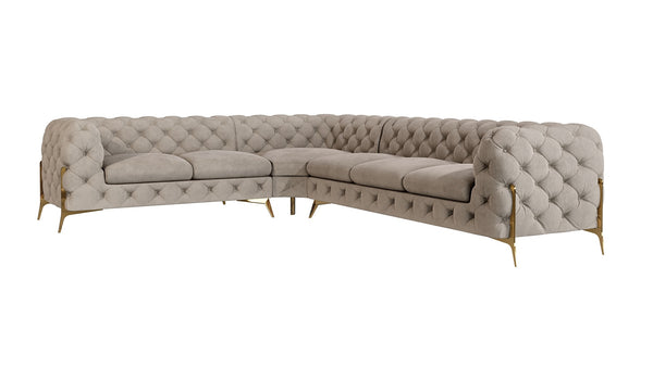 CHELSEA BIS L-SHAPED LEFT HAND FACING CORNER SOFA BEIGE