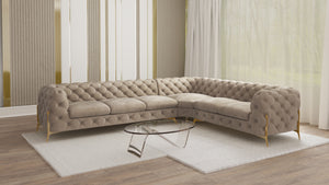 CHELSEA BIS L-SHAPED RIGHT HAND FACING CORNER SOFA BEIGE