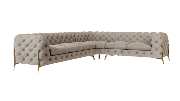 CHELSEA BIS L-SHAPED RIGHT HAND FACING CORNER SOFA BEIGE