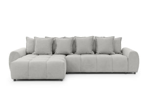ALBANE L-SHAPED LEFT HAND FACING CORNER SOFA GREY