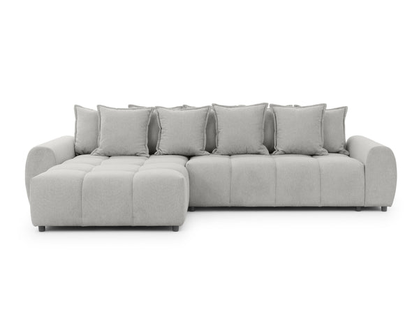 ALBANE L-SHAPED LEFT HAND FACING CORNER SOFA GREY