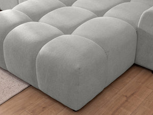 ALBANE L-SHAPED RIGHT HAND FACING CORNER SOFA GREY