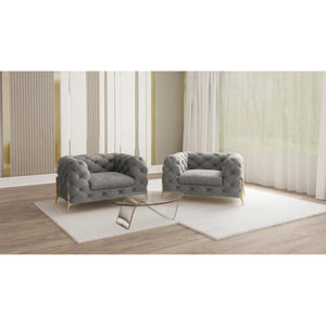 CHELSEA BIS GREY ARMCHAIR SET OF 2