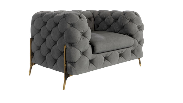 CHELSEA BIS GREY ARMCHAIR SET OF 2