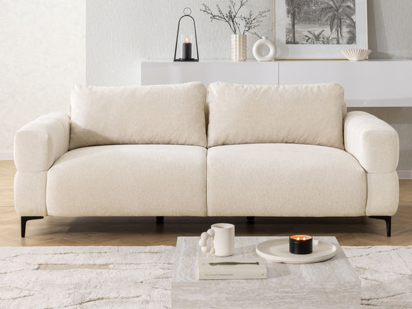 HELIO 3 SEATER SOFA - BEIGE