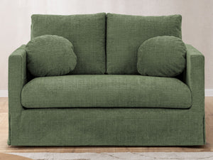 PAPHOS 2 SEATER SOFA - GREEN