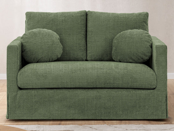 PAPHOS 2 SEATER SOFA - GREEN