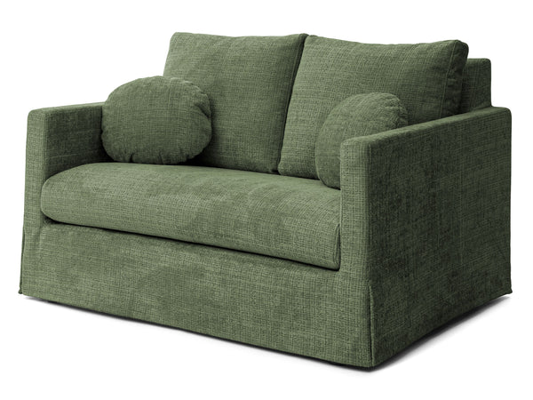 PAPHOS 2 SEATER SOFA - GREEN