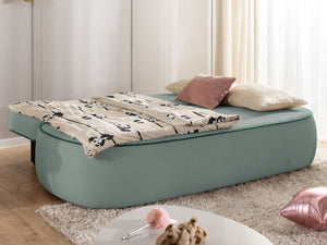 SAGA 3 SEATER SOFA BED - SAGE GREEN