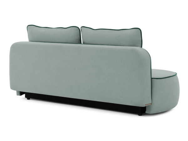 SAGA 3 SEATER SOFA BED - SAGE GREEN