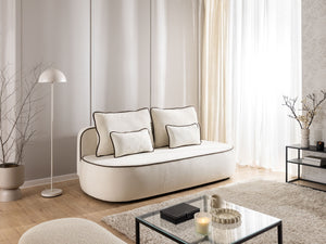 SAGA 3 SEATER SOFA BED - BEIGE
