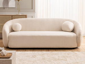 BLOOM 3 SEATER SOFA BEIGE