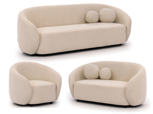 BLOOM 3+2+1 SEATER SOFA SET BEIGE