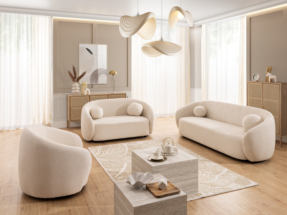 BLOOM 3+2+1 SEATER SOFA SET BEIGE