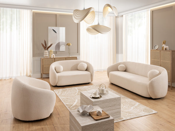 BLOOM 3+2+1 SEATER SOFA SET BEIGE