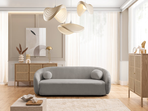 BLOOM 3 SEATER SOFA GREY