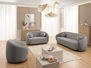BLOOM 3+2+1 SEATER SOFA SET GREY