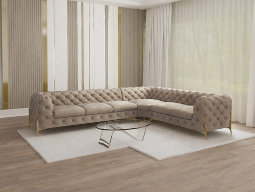 CHELSEA BIS L-SHAPED RIGHT HAND FACING CORNER SOFA BEIGE