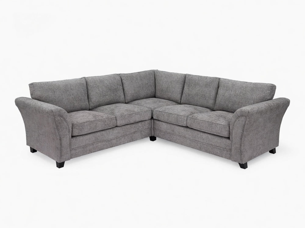 ZINA CORNER SOFA - GREY