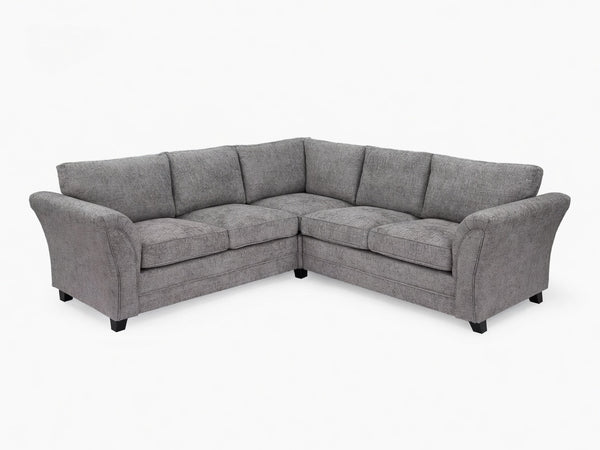 ZINA CORNER SOFA - GREY