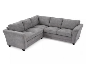 ZINA CORNER SOFA - GREY