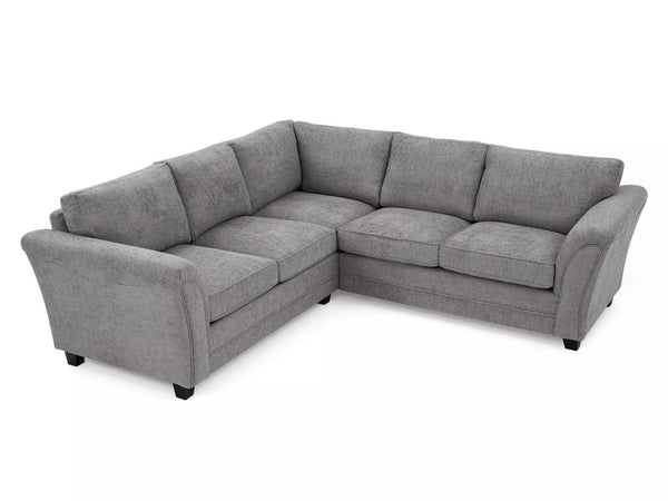 ZINA CORNER SOFA - GREY