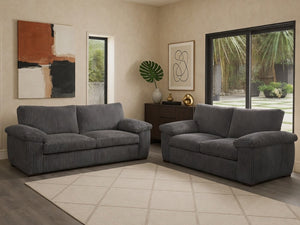 AMALFI 3+2 SEATER SOFA SET GREY