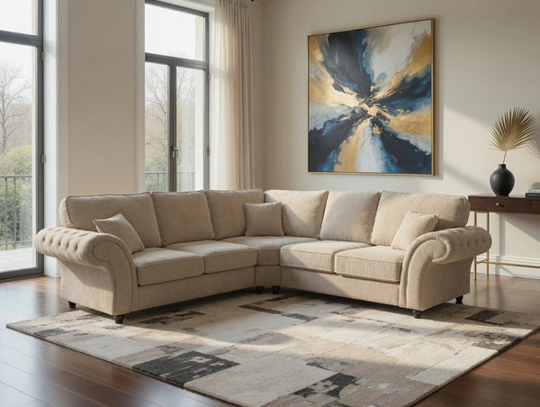 WINDSOR CORNER SOFA NATURAL