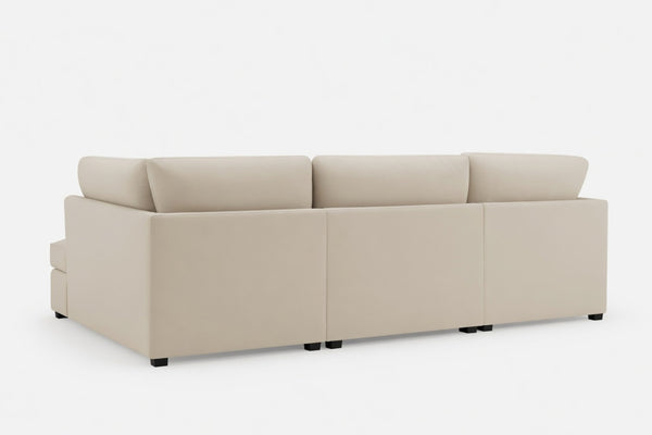 CARNABY U-SHAPED CORNER SOFA - BEIGE