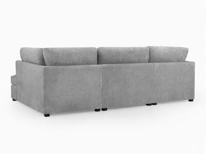 CARNABY U-SHAPED CORNER SOFA - GREY