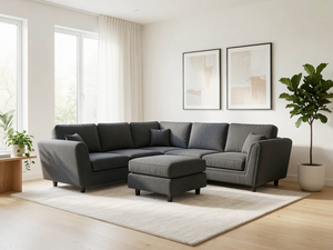 ANGEL CORNER SOFA - GREY