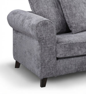 SANDERSON L-SHAPED RIGHT HAND FACING CORNER SOFA - GREY