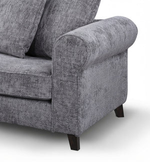 SANDERSON L-SHAPED LEFT HAND FACING CORNER SOFA - GREY