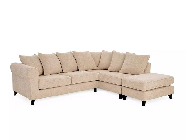 SANDERSON L-SHAPED RIGHT HAND FACING CORNER SOFA - NATURAL
