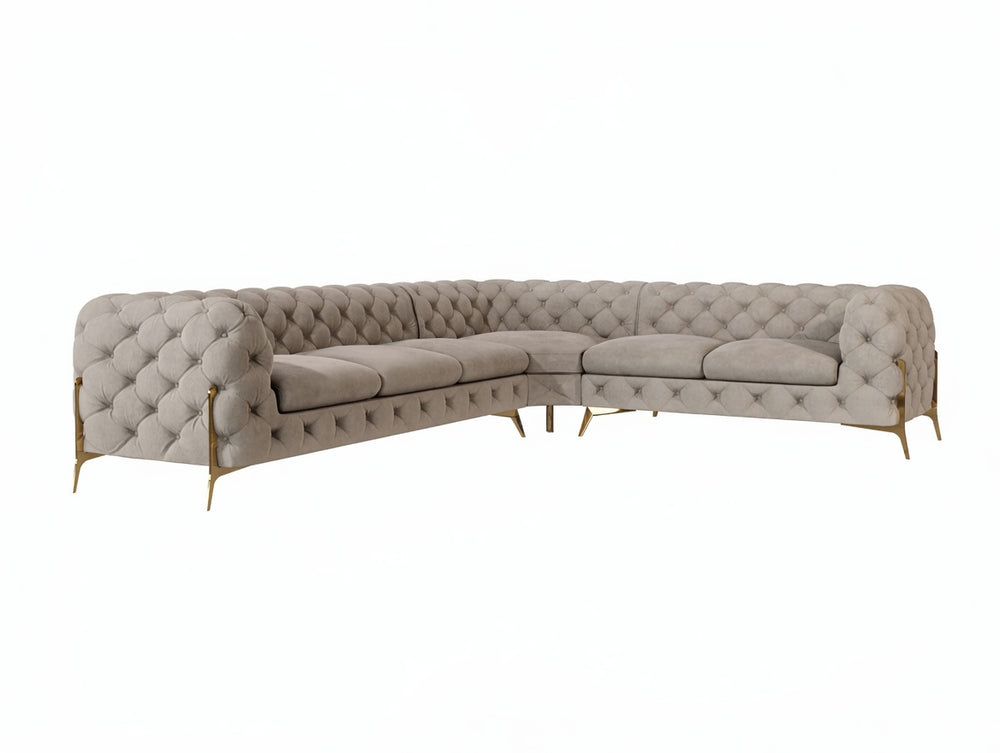 CHELSEA BIS L-SHAPED RIGHT HAND FACING CORNER SOFA BEIGE