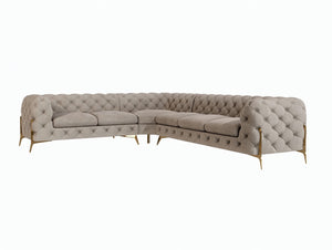 CHELSEA BIS L-SHAPED LEFT HAND FACING CORNER SOFA BEIGE